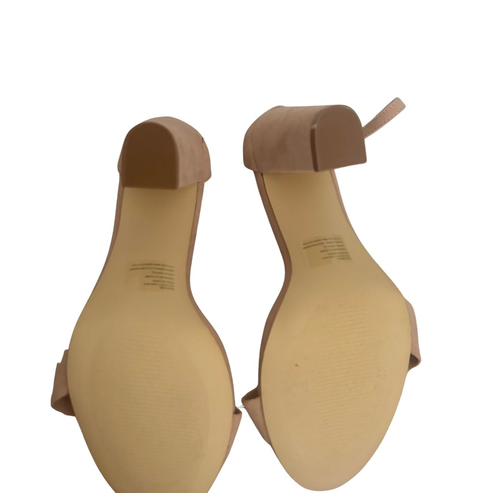 JustFab Blush Block Heel Sandals - Picture 4 of 4
